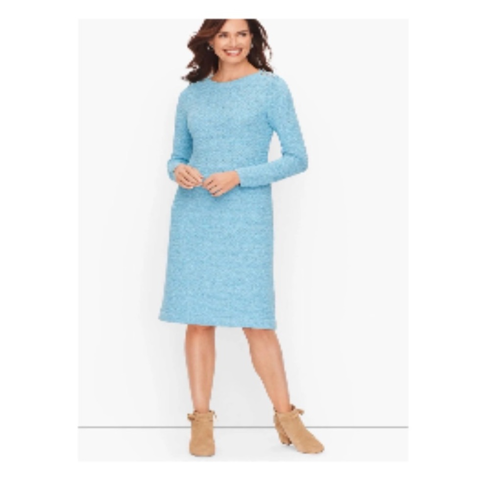 NWT Talbots Shift Sweater Dress Size Small